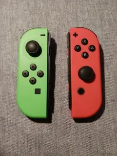 Nintendo Switch ジョイコン ネオングリーン　ネオンレッド