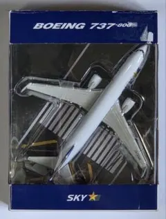 SKYMARK　BOEING 737-800　モデルプレーン 模型のサムネイル