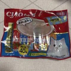 ちゃおチュールまぐろかつおバラエティ40本入のサムネイル