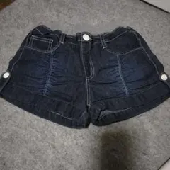 デニムショートパンツ　130㎝