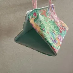 バ-ドテント⑥インコなど小鳥用三角ベッド 吊り下げ式のサムネイル