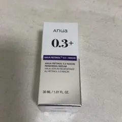 anua0.3+ レチノール ナイアシンアミド セラム 30ml