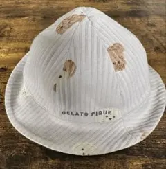 GELATO PIQUE ベビー帽子 犬柄