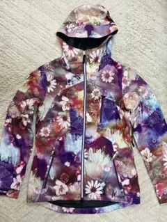 【美品】✨VOLCOM　スノーボードウェア　ジャケット　花柄　レディース　S