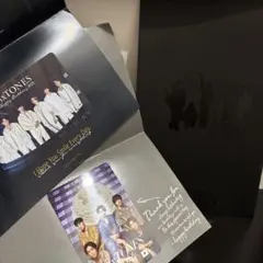 SixTONES 会報 20 ステッカー　バースデーカード