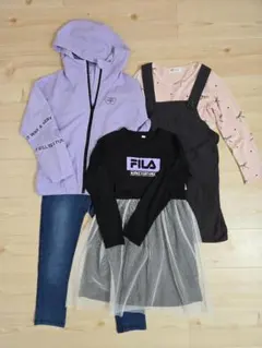 女の子130　まとめ売り　FILA
