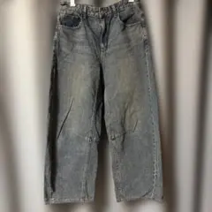GU バレルレッグジーンズ Mサイズのサムネイル