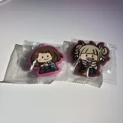 麗日お茶子　トガヒミコ　僕のヒーローアカデミア カプセルラバーマスコット