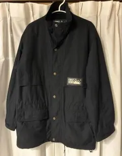 FIRST DOWN ダウンジャケット ブラック オーバーサイズ L