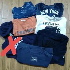 こども服　トレーナー　パーカー　まとめ売り　 90 95　6点