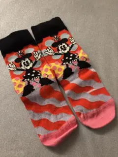 Disney Happy Socks ミニーマウス 靴下　14.5-16.5