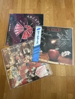 洋楽　レコード3枚セット　バンド・エイド　ティーチャーズ　アーケイディア