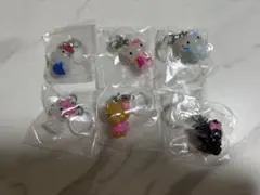 新品未開封！サンリオ　ハローキティ　めじるしアクセサリー　コンプセット