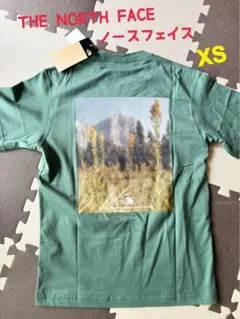 新品　タグ付き　ノースフェイス　トップス　tシャツ　ダックグリーン　ユニセックス