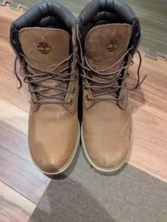 【美品】Timberland ティンバーランド 6インチ レザーブーツ ブラウン