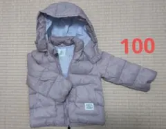 BEAMSミニ フード付き中綿コート 100cm