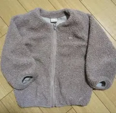 petit main ボアジャケット 100cm ブラウン