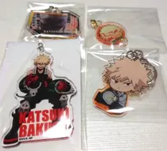ヒロアカ　爆豪勝己　アクリルキーホルダー　まとめ売り4個