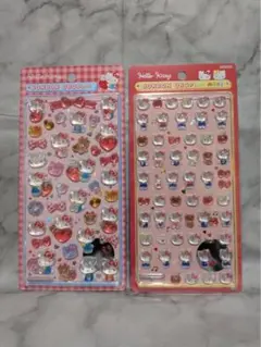 正規品　ボンボンドロップシール　サンリオ　ハローキティ　2枚セット