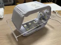 レジン UV-LED ライト 36W コードレス 2個セット アクリルステージ付