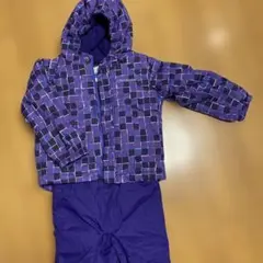 Columbia 子ども用スキーウェアセット 紫　100㎝　女の子