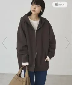 ダブルジップパーカー
