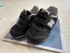 New Balance 373 ベビーシューズ ブラック/グレー