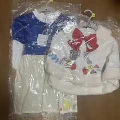 バースデイ　コトリ　ディズニープリンセス　白雪姫　ワンピース　ポンチョ　100