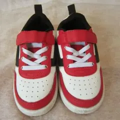 バンズ コグ　白/赤/黒　16㎝　ok251BB