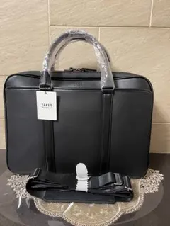 【新品】TAKEO KIKUCHI　ビジネスバッグ　黒　36,300円