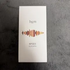 新品未使用 bgm オードパルファム No.003 50mlのサムネイル