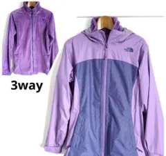 3way フリース マウンテンパーカー　ノースフェイス