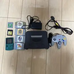 NINTENDO64 本体とゲームソフトセット