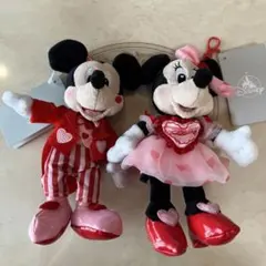 ストア ミニー ミッキー バレンタイン Full of love キーチェーン