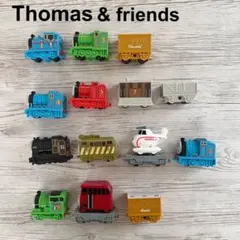 きかんしゃトーマス　連結セット　14台　　ハロルド　バーティー　パーシー　他のサムネイル