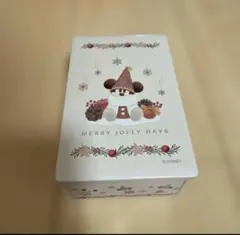 リルリンリン 2026 ミッキー クリスマス チョコレート缶のみ 匿名配送