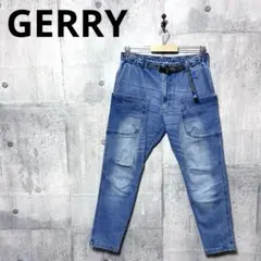 GERRY ジェリー メンズ サイドポケットテーパードガーデナーデニムパンツ L