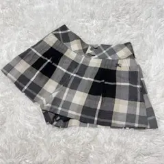 バーバリーブルーレーベル スカート風 キュロット ノバチェック　ホースロゴ　36