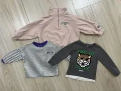 男の子 長袖 トップス3点セット 100
