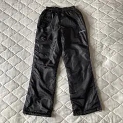 ケイパ Sサイズ　裏起毛 ウィンドブレーカー パンツ ブラック