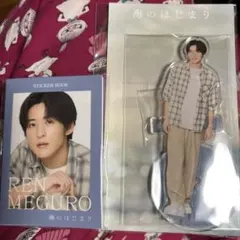 海のはじまり　SnowMan 目黒蓮　月岡夏　アクリルスタンド　ステッカーブック