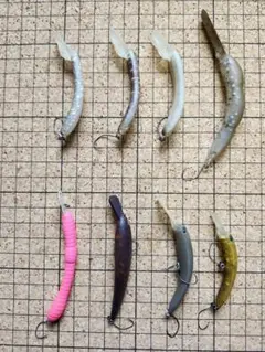 ティモン ちびペピーノ 5個セット ニョロ エリアトラウト - メルカリ