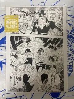 ONE PIECE ALL PAGES マリンフォード頂上戦争編　ルフィエースのサムネイル