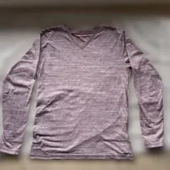 Confirm Vネック長袖Tシャツ パープル系のサムネイル