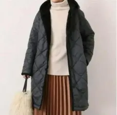 ラベンハム キルティングジャケット フード付き