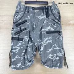 新品　14th addiction カーゴパンツ 14th addiction カーゴパンツ - メルカリ