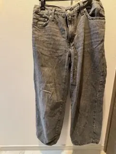 し*い様 LEVI'S PREMIUM BAGGY DAD W28 L30 グレ