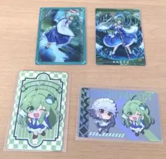 東方Project 東風谷早苗 ロスワウエハース ダイソーコラボ　まとめ売り