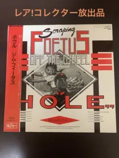 Foetus / Hole 日本盤 YX-7347-AX 帯付き インサート付