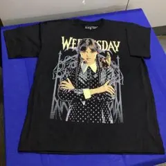 Wednesday Tシャツ XXLサイズ　黒　ウェンズデー　　　　SR13D4